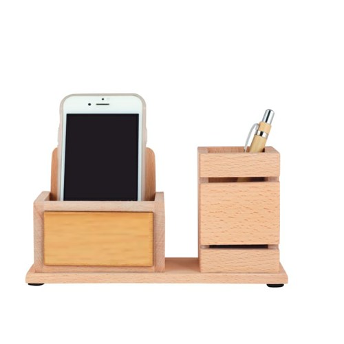 Wooden mobile holder